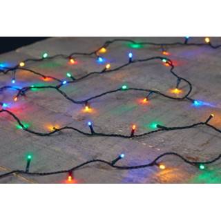 👉 1x Kerstverlichting 80 gekleurde leds met dimmer en timer - voor buiten en binnen - boomverlichting