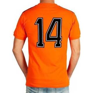 👉 Voetbalshirt Cruyff Classics - Holland Retro WK 1974 + 14