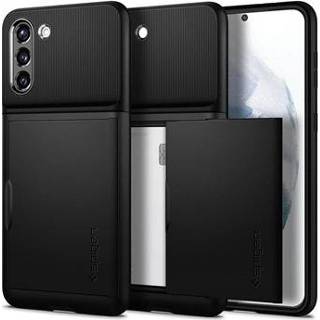 👉 Zwart Spigen Slim Armor CS Samsung Galaxy S21+ Cover - 8809756642418