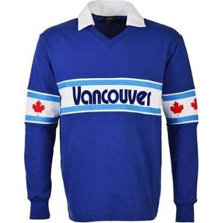 👉 Retroshirt katoen Vancouver Whitecaps Retro Shirt Uit 1980's (Lange Mouwen)