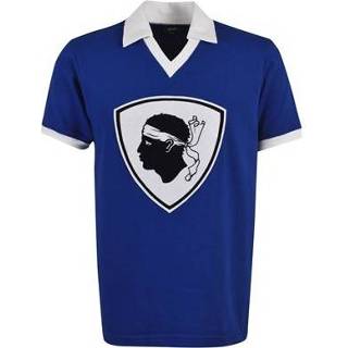 👉 Voetbalshirt katoen SC Bastia Retro 1980's