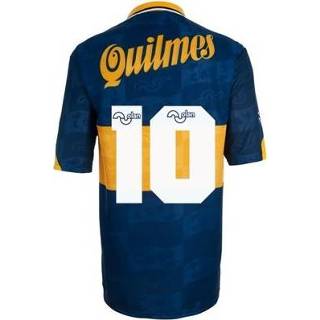 👉 Voetbalshirt polyester Boca Juniors Retro 1995 + 10 (Maradona)