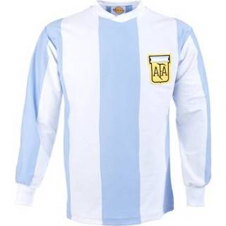 👉 Voetbalshirt katoen argentini Argentinië Retro WK 1978