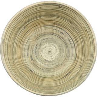👉 Bamboe schaaltje/kommetje zwart 13 cm - Snacks/toetjes serveren - Schaaltjes/kommetjes van hout - Keukenbenodigdheden