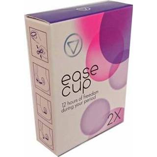 👉 Easecup Platte menstruatiecup - menstruatiedisk 2st 8719326083803