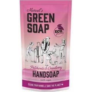 👉 Handzeep Marcel's GR Soap patchouli & cranberry navul 500ml 8719325558852
