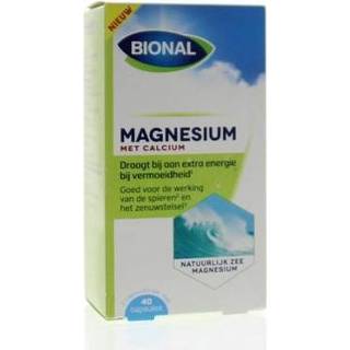 👉 Magnesium Bional Zee calcium 40ca 8710537042238