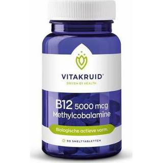 👉 Vitakruid B12 5000 mcg adenosylcobalamine 60tb 8717438690971