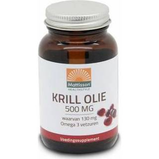 👉 Krillolie Mattisson Krill olie omega 3 500 mg 60ca 8717677965717