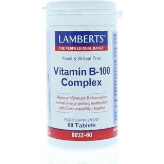 👉 Vitamine Lamberts B100 complex 60tb 5055148400316