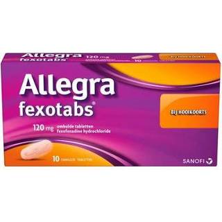 👉 Allegra Fexotabs hooikoortstabletten 10tb 8712172866033