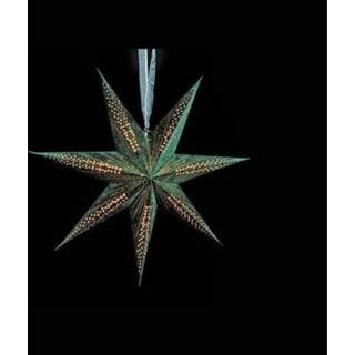 👉 Kerstversiering groene One Size groen kerststerren 60 cm type 2 - hangdecoraties 8720276027229