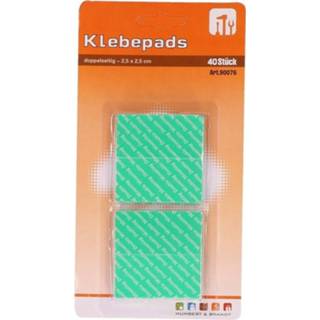 👉 Poster One Size meerkleurig Dubbelzijdige plakkende foto/poster ophang stickers velletje van 40 stuks 8719538216525