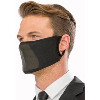 👉 Gezichtsmasker zwart stof 1x Wasbare antibacteriele gezichtsmaskers/mondkapjes van ademende voor volwassenen