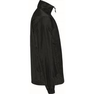 👉 Regenjas zwart One Size GeenKleur mannen Gevoerde regenjas/windjas voor heren - RainFree windjas Winddicht Waterafstotend Warmte isolerend 8720147535969