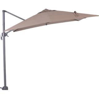 👉 Zweefparasol polyester s Garden Impressions Hawaii 250 X Cm Taupe 8713002504187