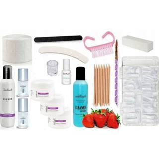 👉 Acryl One Size GeenKleur mannen Isabelle Nails Manicure Set #ZA2-2722 8720512572186