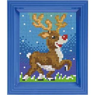 👉 GeenKleur Pixelhobby Classic Rendier 10x12 cm 8718468314172