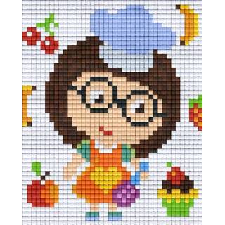 👉 GeenKleur meisjes Pixelhobby Classic Meisjeskok 10x12 cm 8719172609578