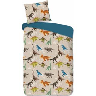 👉 Dekbedovertrek multicolor katoen One Size meerkleurig Good Morning Ross junior 140 x 220 cm 8717285177601
