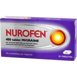 👉 Nurofen Migraine 400 mg 24st 8710552307527