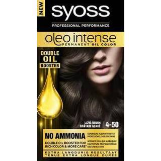 👉 Haarkleuring Syoss Color Oleo Intense 4-86 fluweelbruin haarverf 1set 5410091728434