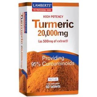 👉 Curcuma Lamberts 20.000 mg (turmeric) 60tb 5055148412661