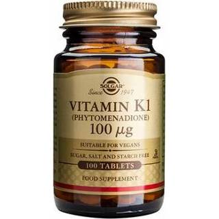 👉 Vitamine Solgar Vitamin K-1 100 mcg 100tab