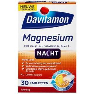 👉 Magnesium Davitamon speciaal voor de nacht 30tb 8710537707533