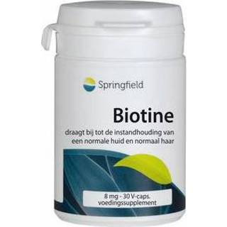 👉 Vitamine Springfield Biotine (vitamine B8) 8 mg 30vc 8715216240073