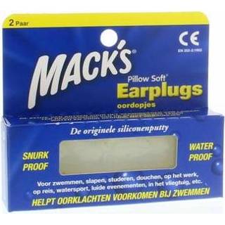 👉 Earplug Macks Earplugs 4st