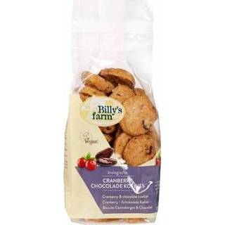 👉 Billy's Farm Cranberry choco cookies bio 175g 8711753002112