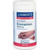 👉 Lamberts Kaneel 2500 mg (cinnamon) 60tb 5055148404895