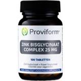👉 Zink Proviform bisglycinaat 25 mg complex 100tb 8717677125678