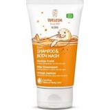 👉 Shampoo kinderen Weleda Kids 2 in 1 & body wash blije sinaasappel 150ml 4001638075114