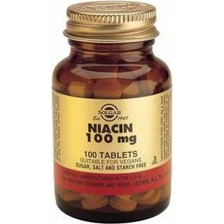 👉 Solgar Niacin 100 mg 100tab
