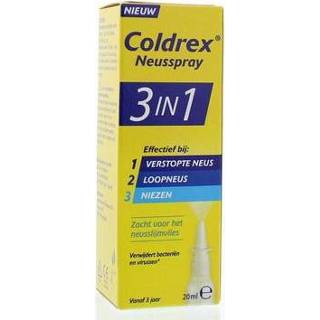 👉 Neusspray Coldrex 3 in 1 20ml 8710537043105