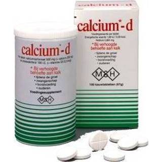 👉 M&H Pharma Calcium-D 100tb 8716334000006