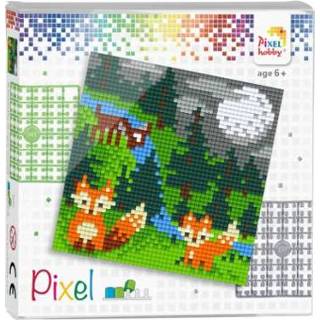 👉 GeenKleur Pixelhobby Classic Bos 12x12 cm 8718468944010