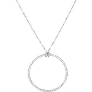 👉 Halsketting witgoud diamant One Size zilverkleurig TFT Collier 0.20ct H SI 40,5 - 42 43,5 cm 8718834677023