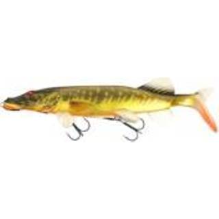 👉 Softbait nieuw kunstaas geel roofvis Fox Rage Giant Pike Replicant - Supernatural Hot 32cm 5056212141883