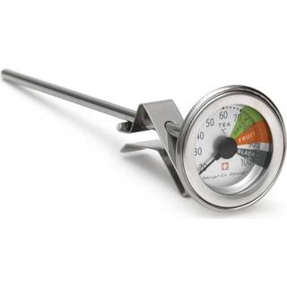 👉 Thermometer aluminium zilver Bengt Ek Design Mechanical Tea 20-100 7610927819116