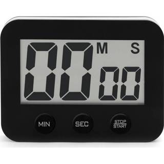 👉 Zwart plastic Bengt EK Design Digital Timer Black 7610927983350