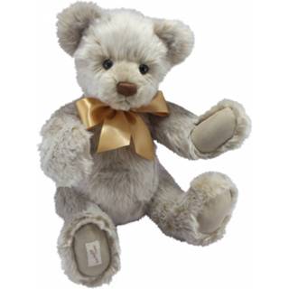 👉 Knuffelbeer grijs pluche acryl One Size Clemens Leonora junior 40 cm 4002053073358