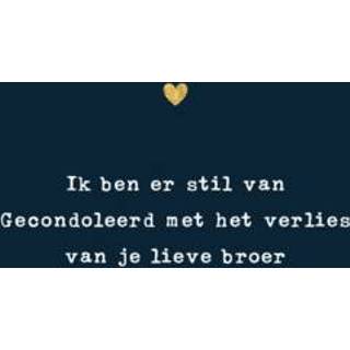 👉 Condoleancekaart broer Condoleance kaart | Greetz