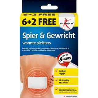 👉 Warmtepleister gezondheid Lucovitaal Spier & gewricht Warmtepleisters Rug 8713713025469