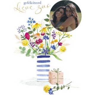 👉 Verjaardagskaart kaart met foto Uk Greetings | Lieve zus