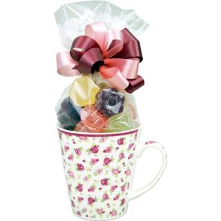 👉 Koffiekopje multicolor unisex gevuld met geleibloemen Set van 2 koffiekopjes Pfeiffer & Sperl