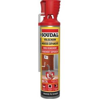 👉 Male Soudal vulschuim 'Genius Gun' 600 ml 5411183111981