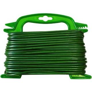 👉 Waslijn groen PVC male Sencys koord Ø 4 mm x 25 m 5400107173907